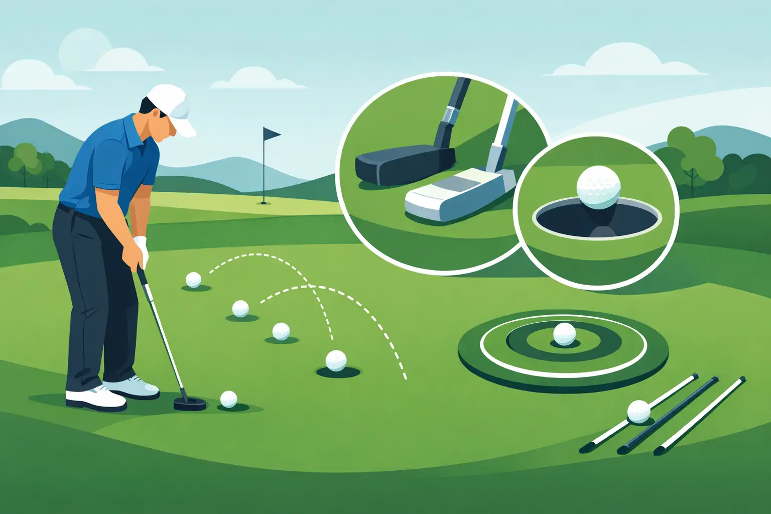 7 Best Putting Drills for Golfers Who Want Control