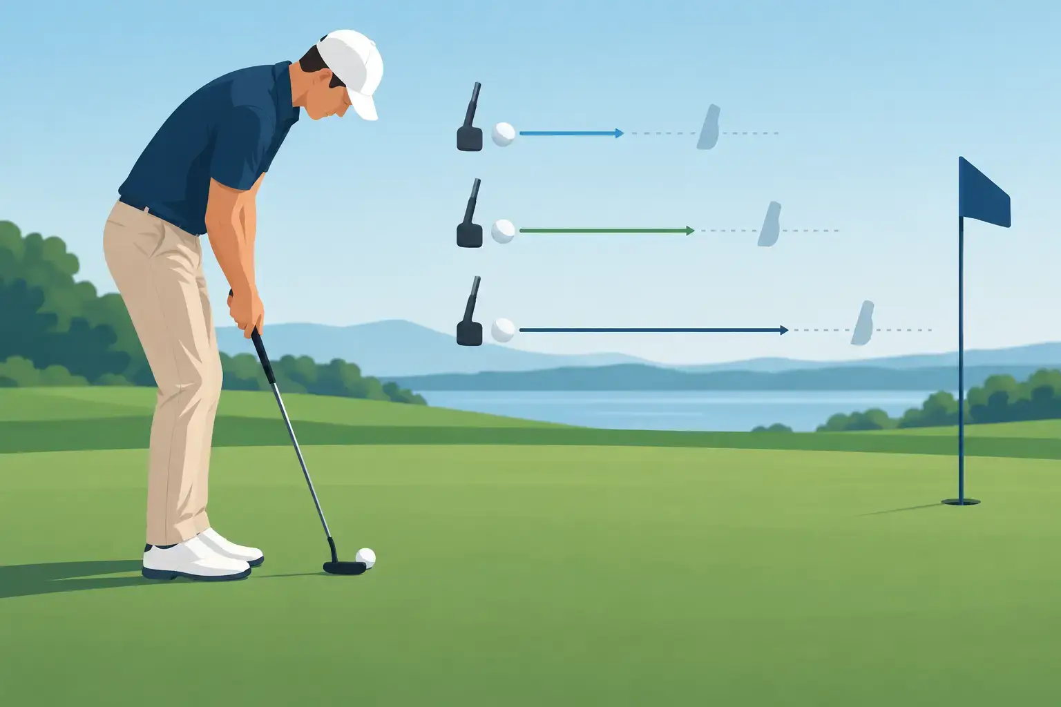A Guide to Stroke Length Matching for Putts