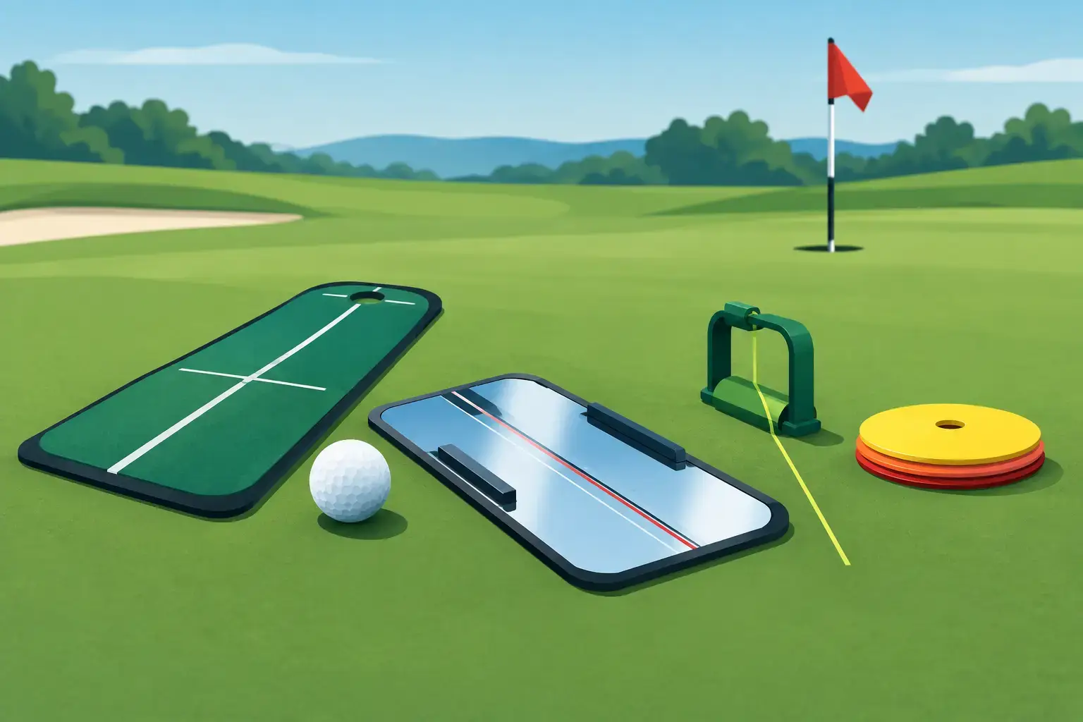 Best Green Reading Training Aids for Golfers