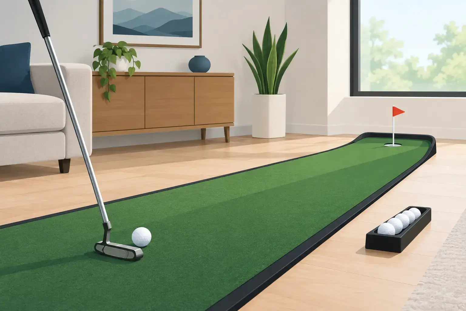 Best Indoor Putting Practice Setup for Results