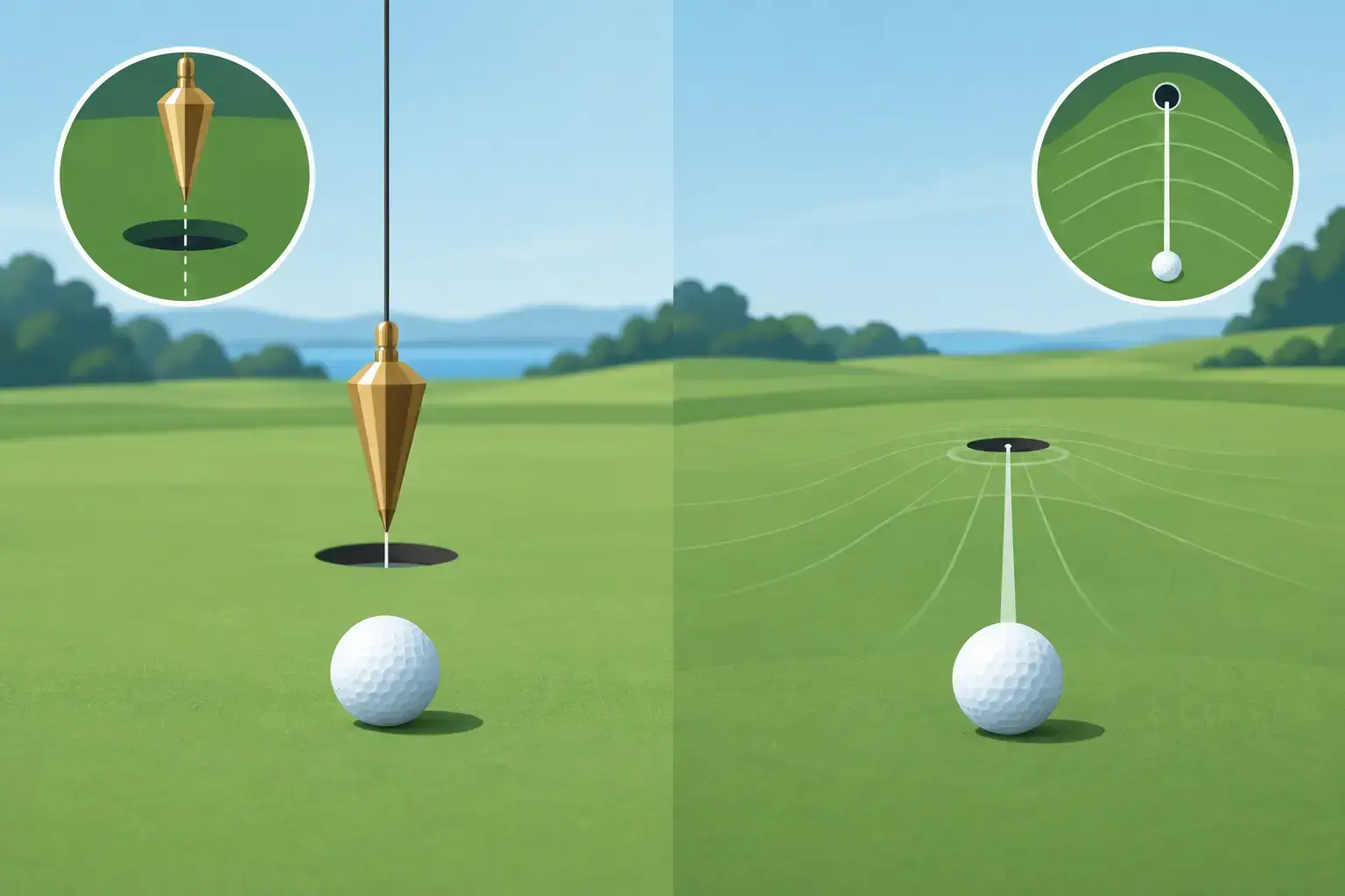 Plumb Bob Versus AimPoint for Better Green Reads