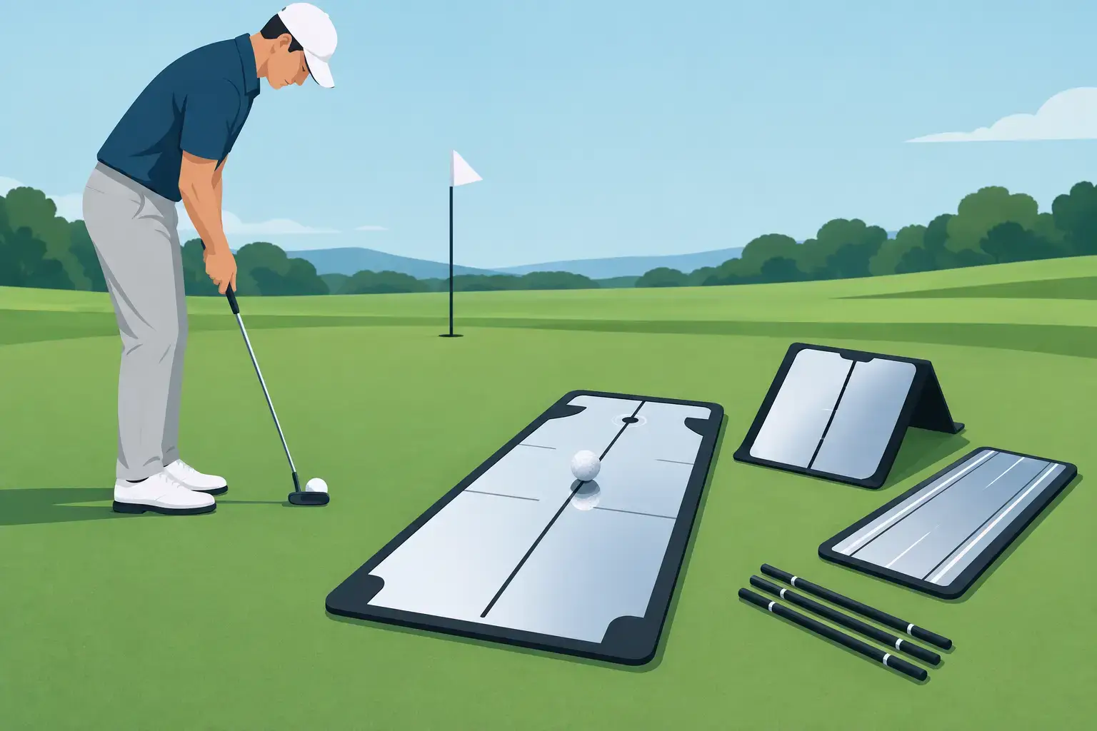 7 Best Putting Mirrors for Setup and Stroke