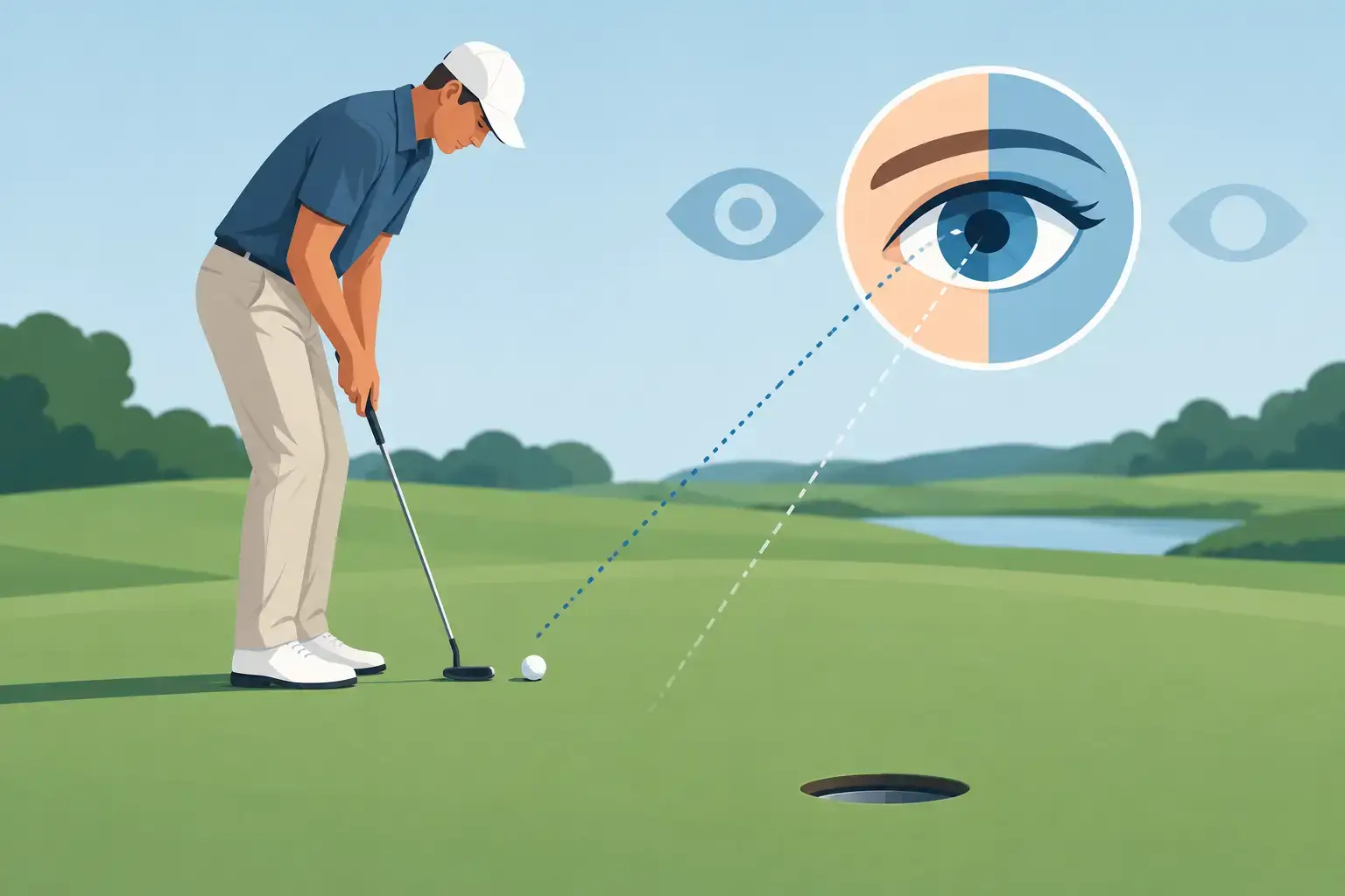 Can Eye Dominance Affect Putting? Here's How