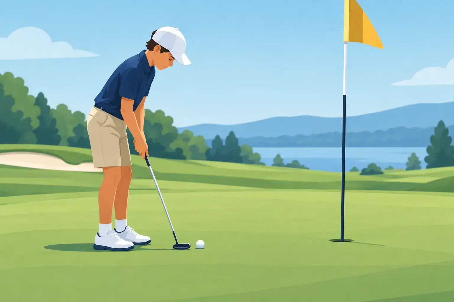 Junior Golfer Scoring Improvement on the Greens